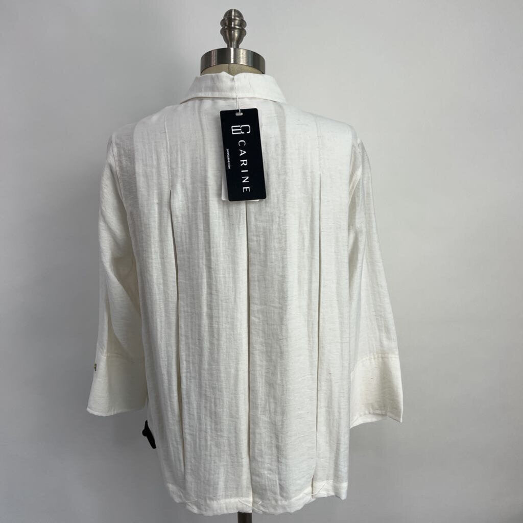 Carine Wang L/s Linen Shirt