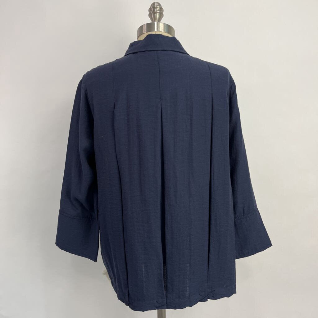 Carine Wang L/s Linen Shirt