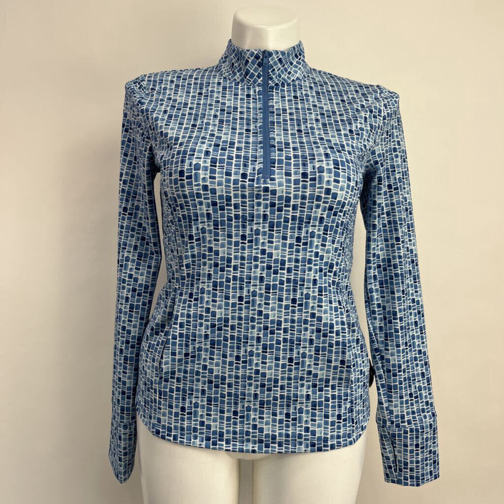 Tommy Bahama L/s 1/2 Zip Pull-over
