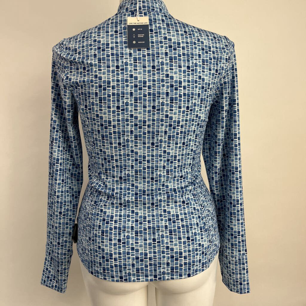 Tommy Bahama L/s 1/2 Zip Pull-over