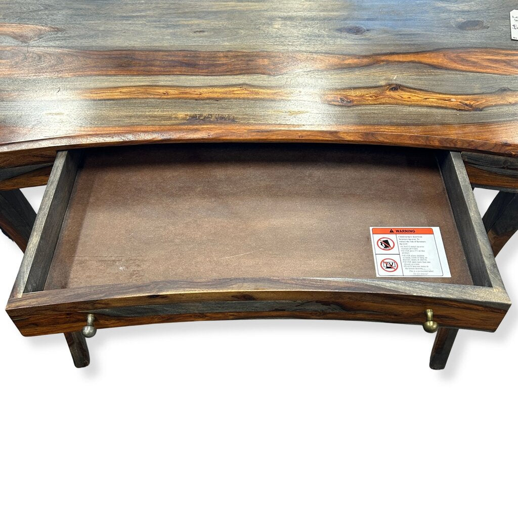 Look Peak Wood Desk AS IS