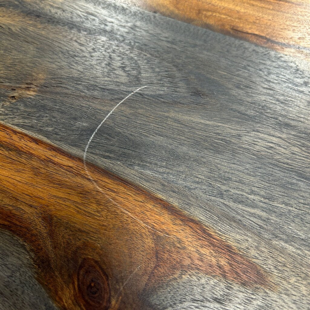 Look Peak Wood Desk AS IS