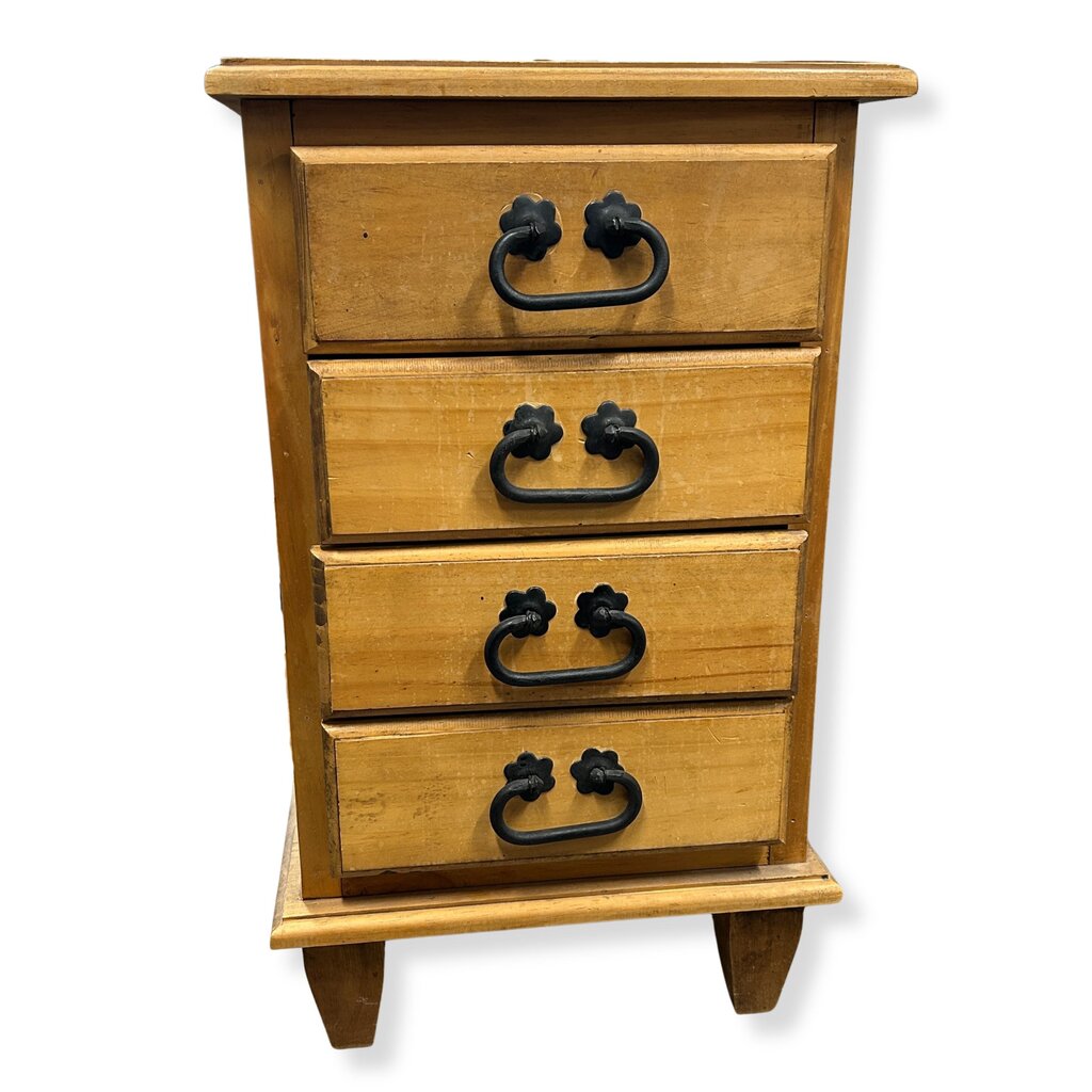 Wooden Drawer Side Table