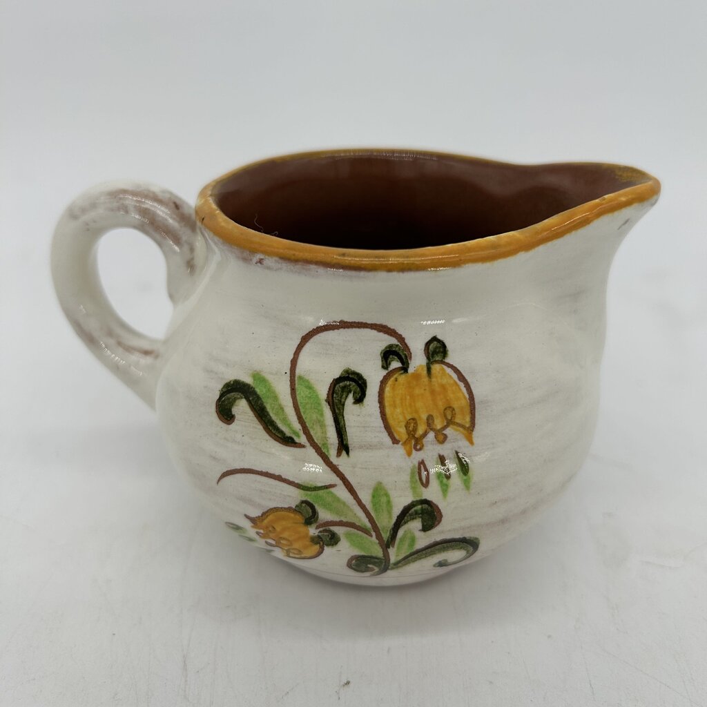 Floral Creamer Pitcher