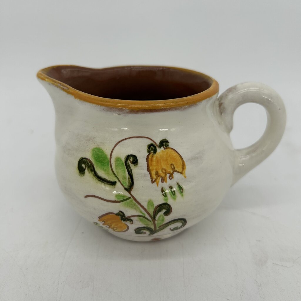 Floral Creamer Pitcher