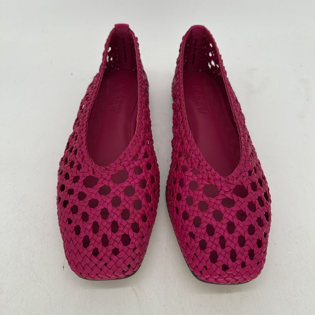 J Crew Cane Woven Flats