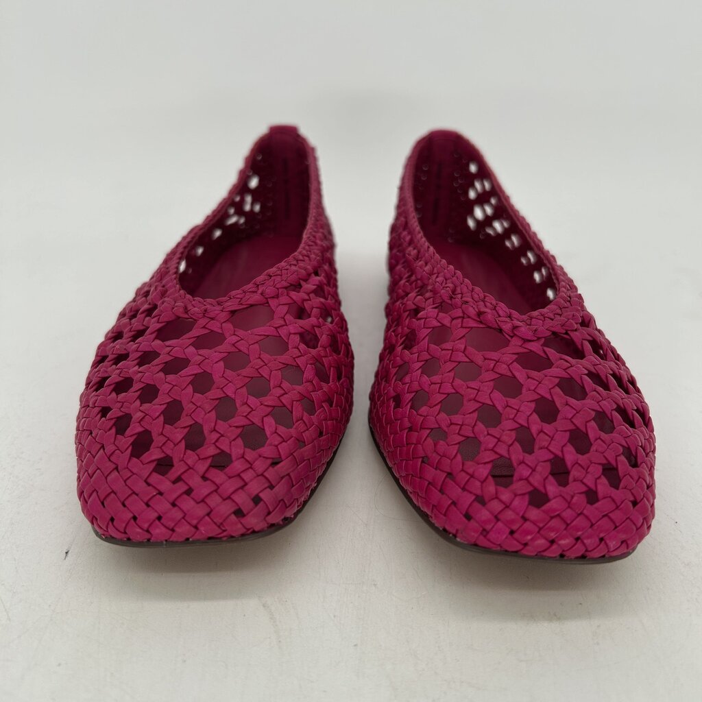 J Crew Cane Woven Flats