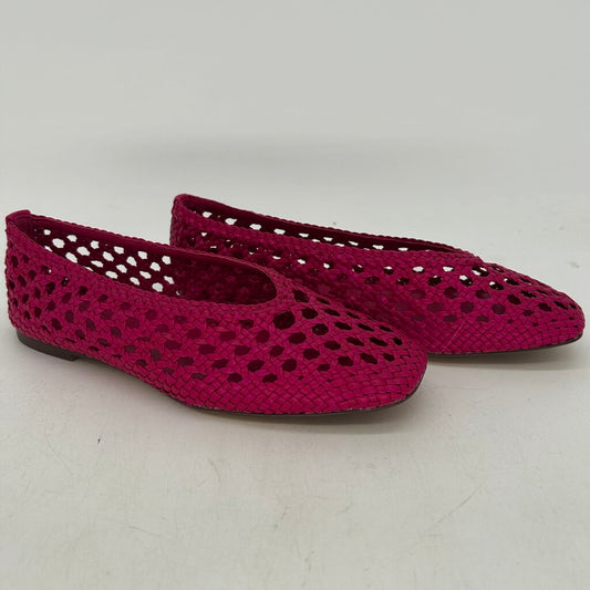 J Crew Cane Woven Flats