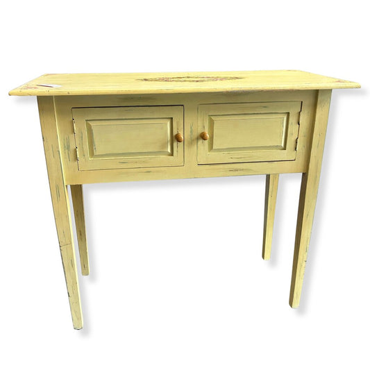 Hand Painted Entry Table