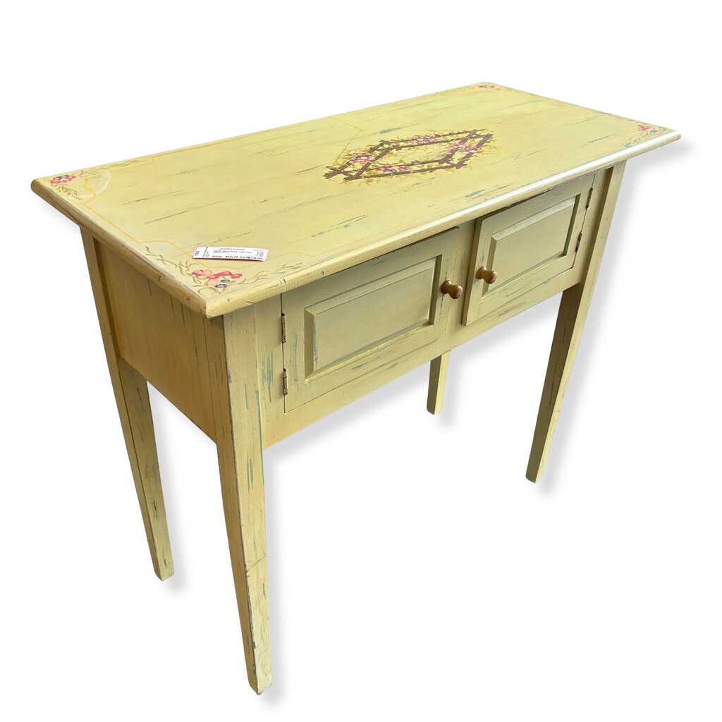 Hand Painted Entry Table