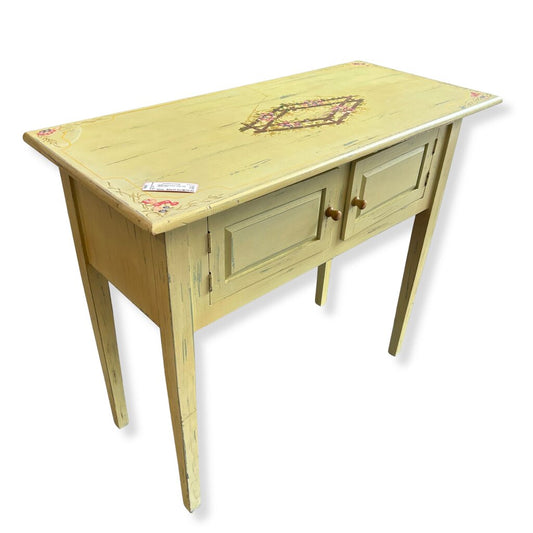 Hand Painted Entry Table
