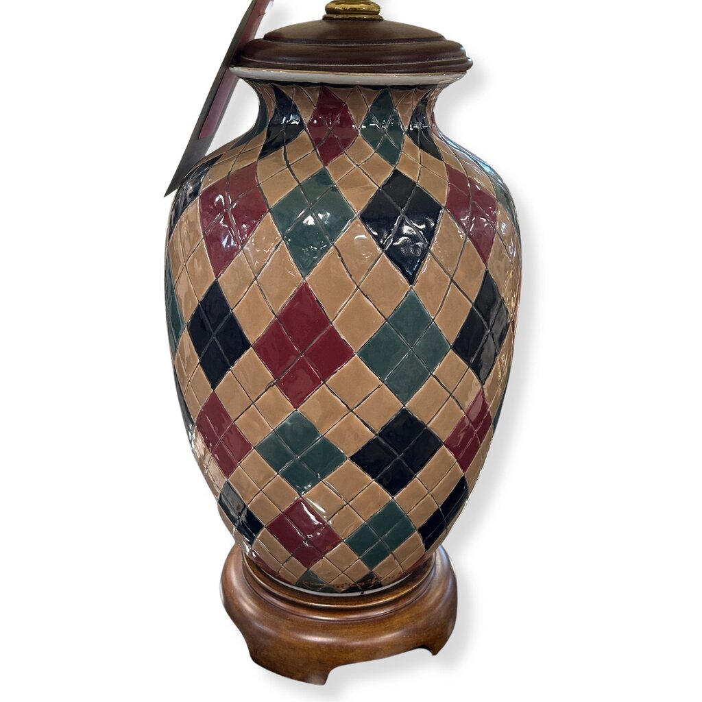 VTG Hunting Scene Lamp