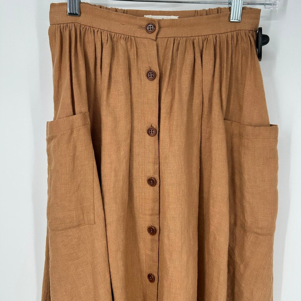 Galia Couture Linen Skirt