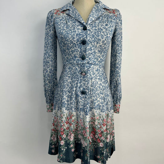 California Holiday L/s Floral Dress