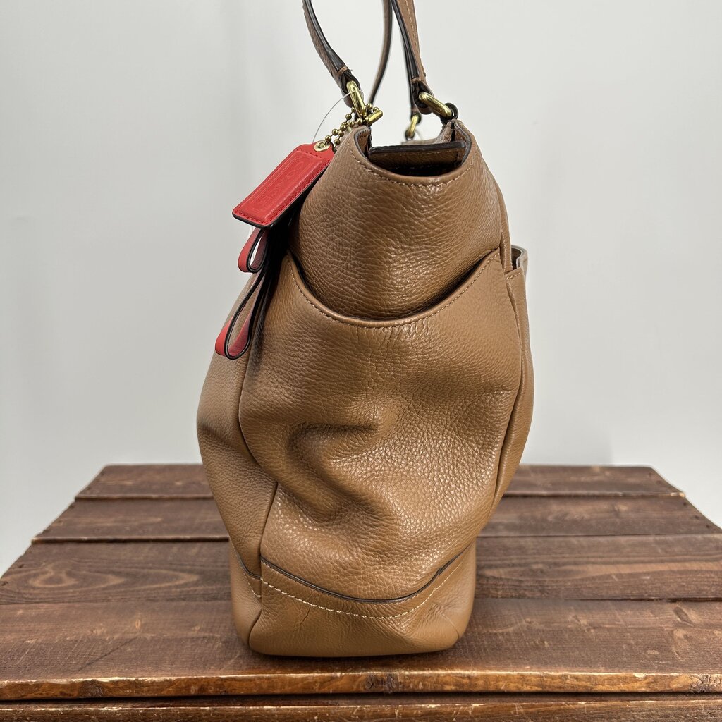 Coach Leather Shoulder Bag