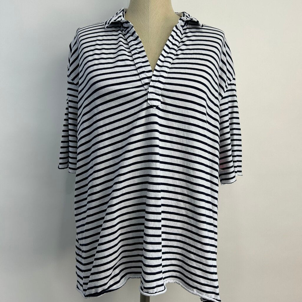 Frank & Eileen S/s Striped Shirt