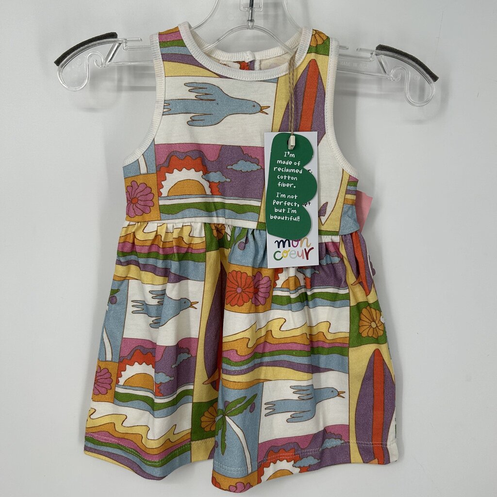 Mon Coeur Slvls Print Dress