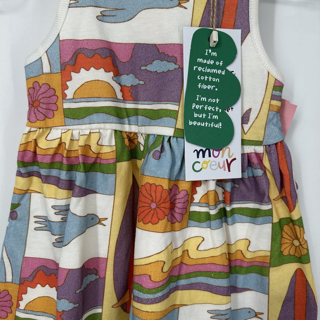 Mon Coeur Slvls Print Dress