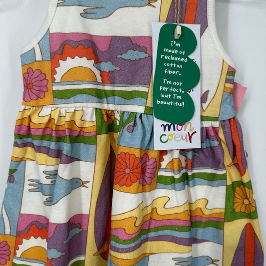 Mon Coeur Slvls Print Dress