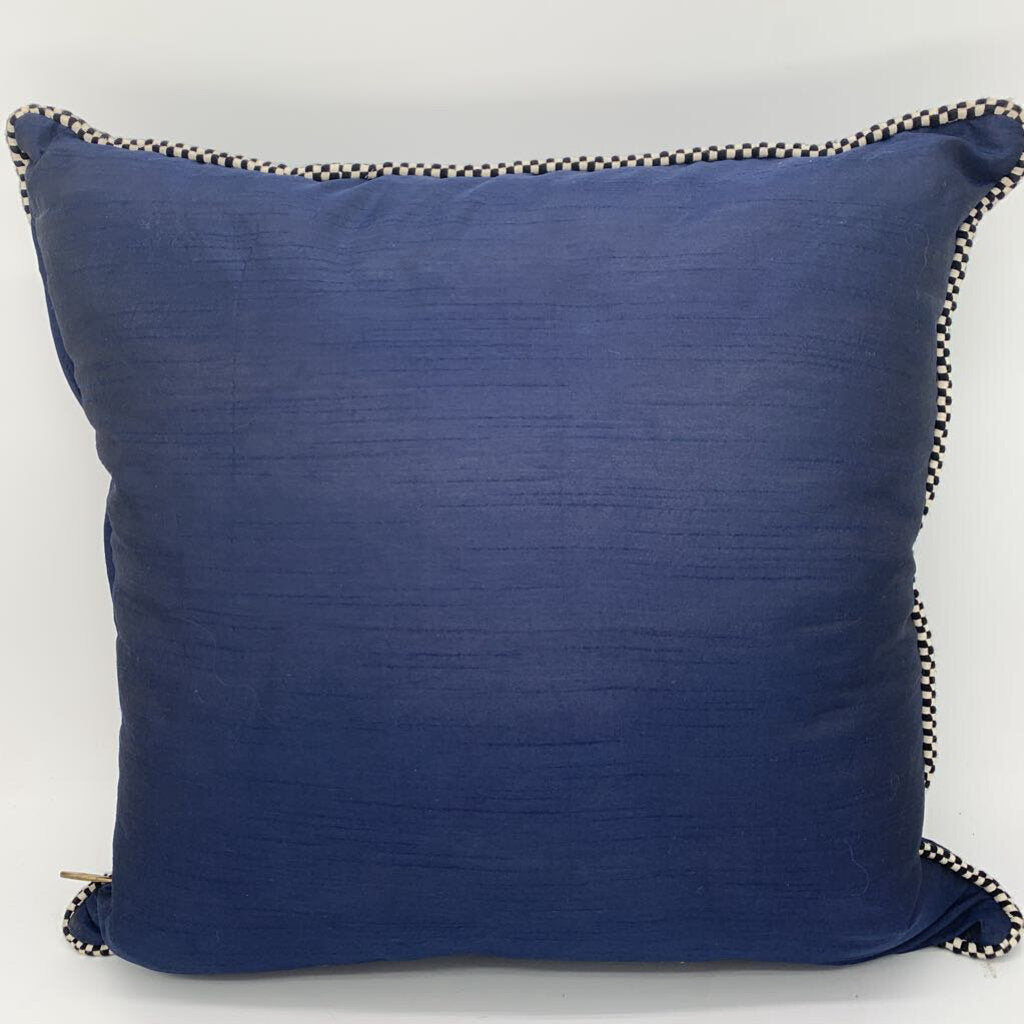 Mackenzie-Childs Embroidered Pillow