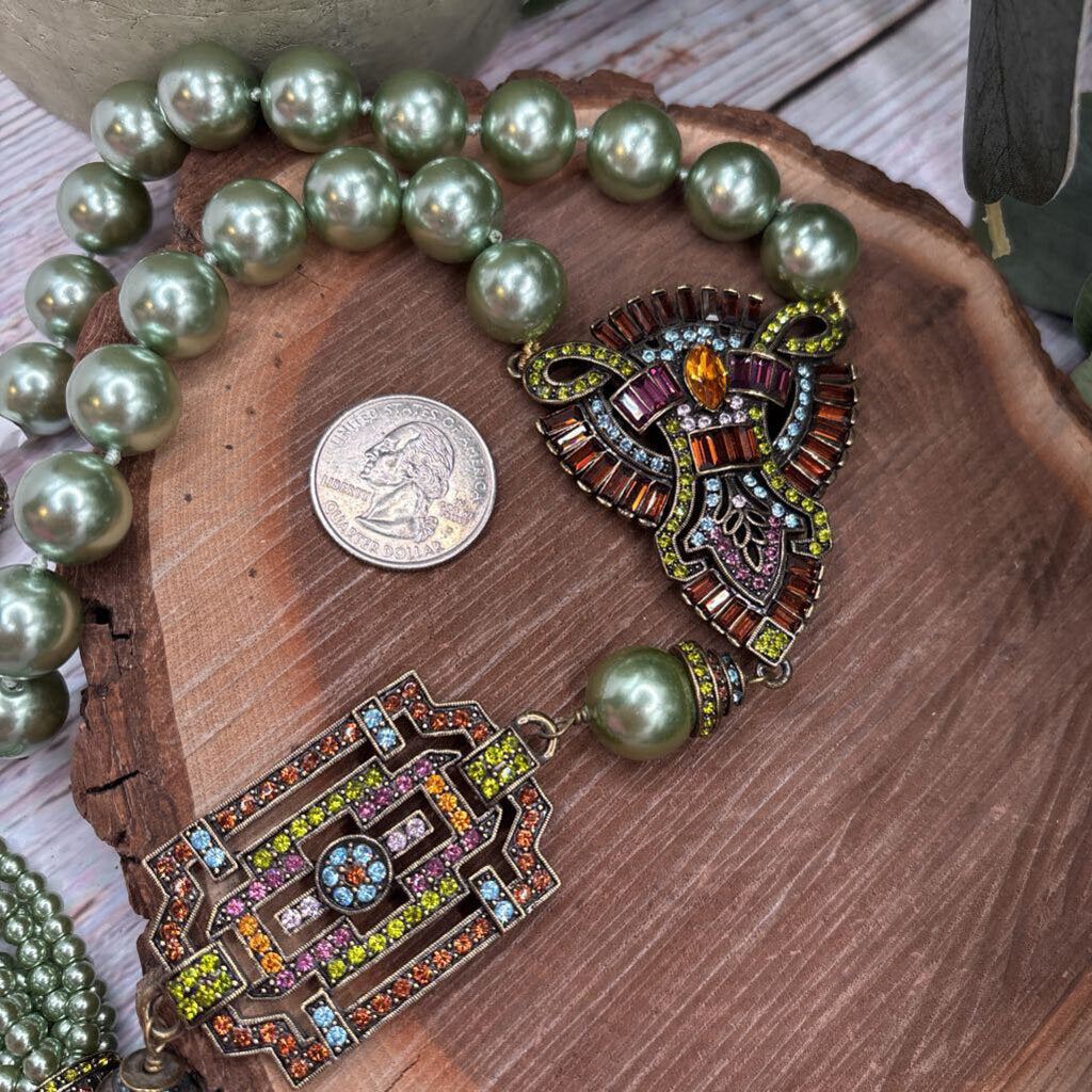 Heidi Daus Art Deco Necklace