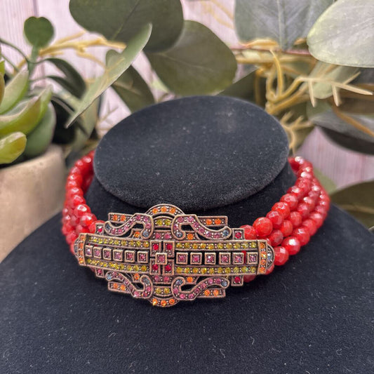 Heidi Daus Art Deco Necklace