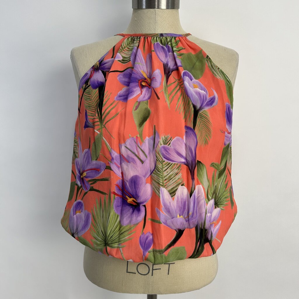 Alice + Olivia Slvls Floral Shirt
