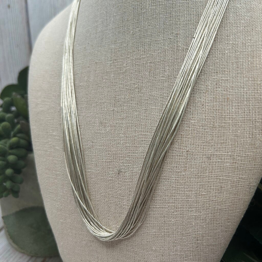 Sterling Liquid Silver Necklace