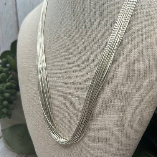 Sterling Liquid Silver Necklace