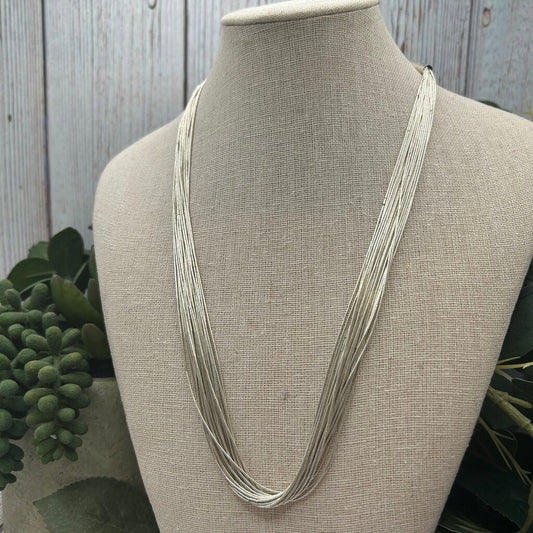 Sterling Liquid Silver Necklace