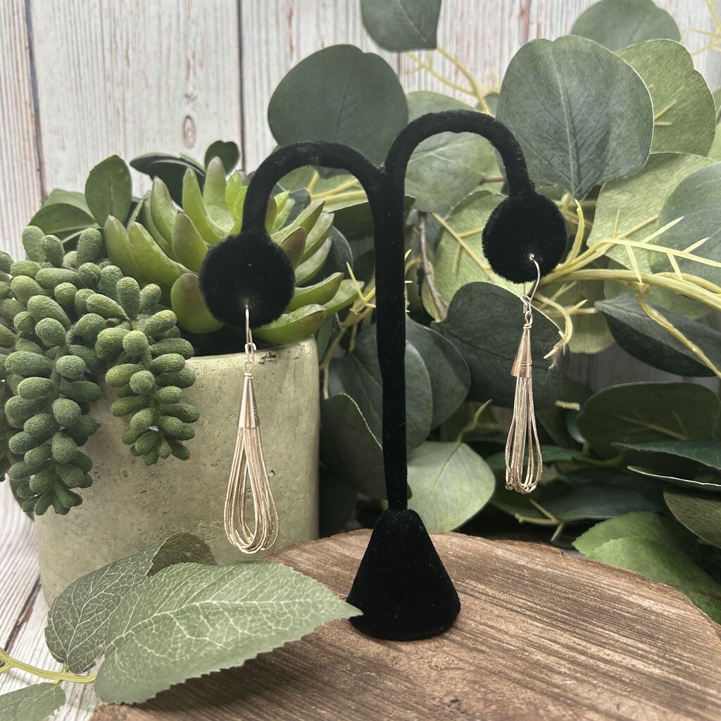 Sterling Liquid Silver Earrings
