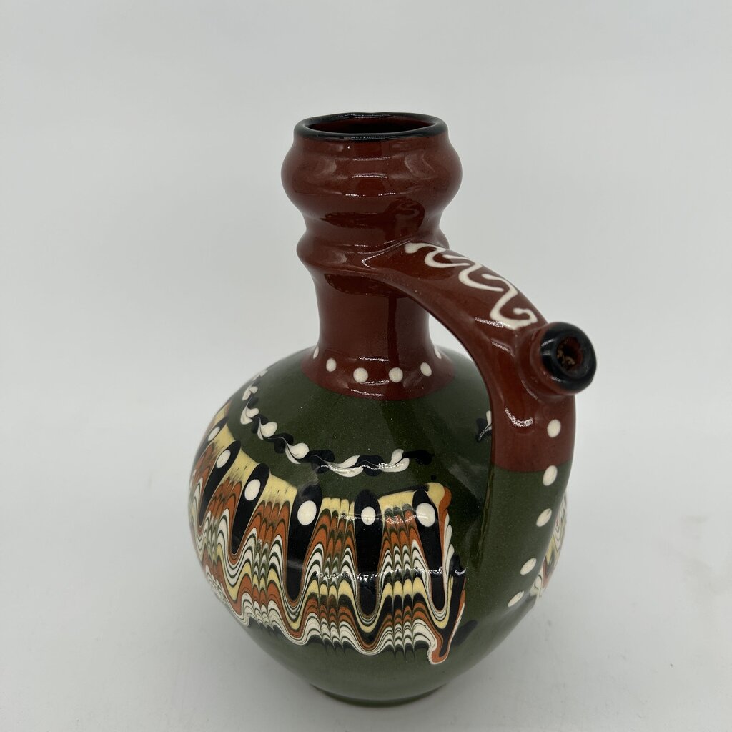 Handmade Troyan Terracotta Pitcher