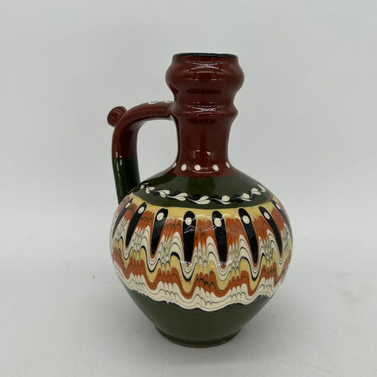Handmade Troyan Terracotta Pitcher