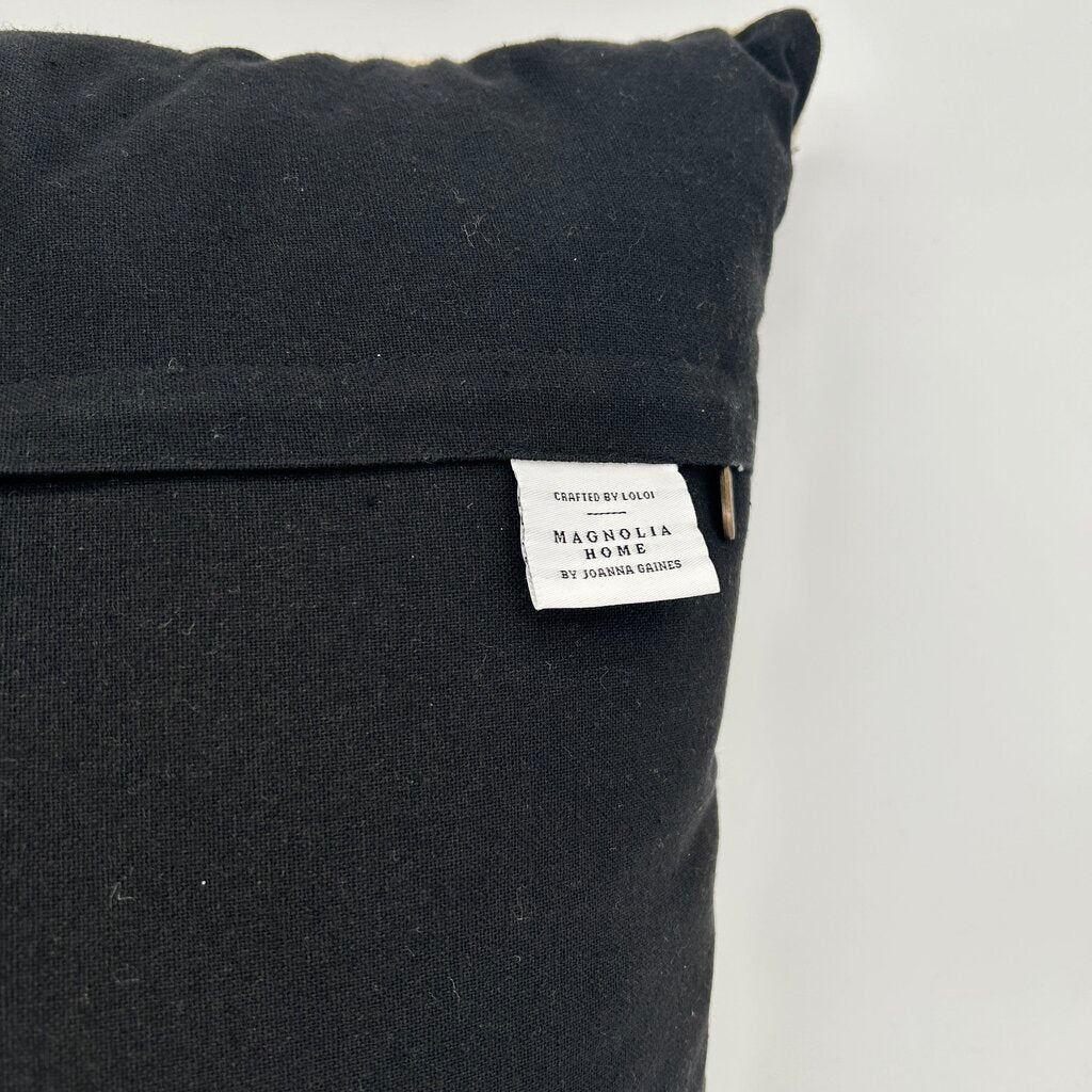 Western Style Woven Striped Pillow
