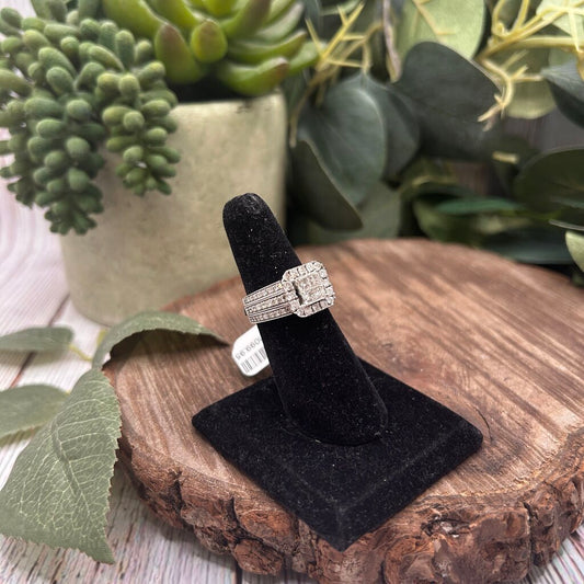 10k Diamond Ring with Enhancer