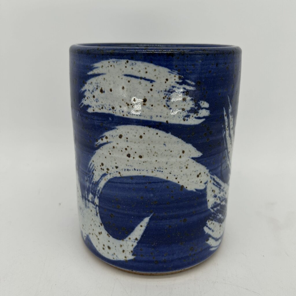 Stoneware Speckled Vase