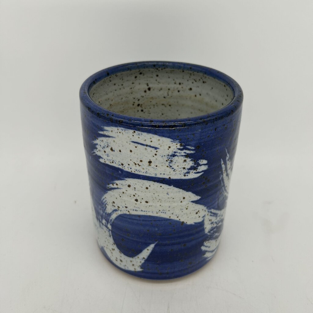 Stoneware Speckled Vase