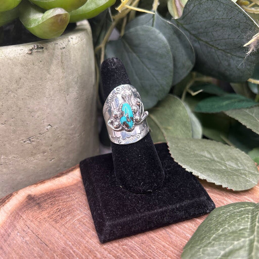 Sterling Shield Ring