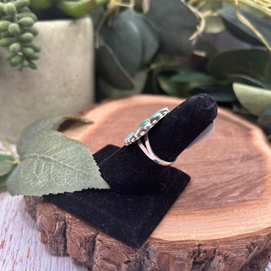 Turquoise Cluster Ring
