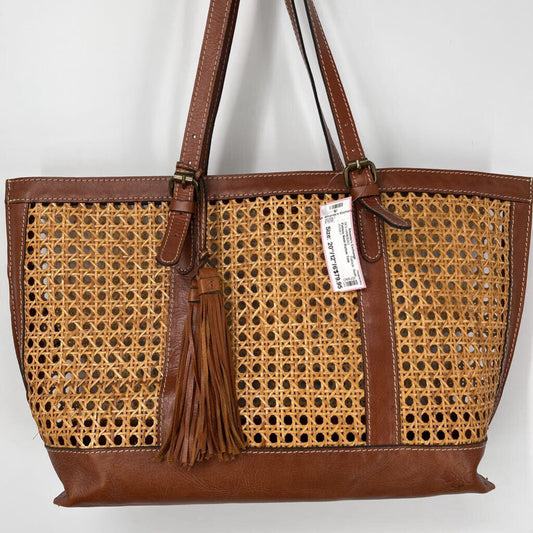 Patricia Nash Rattan Tote