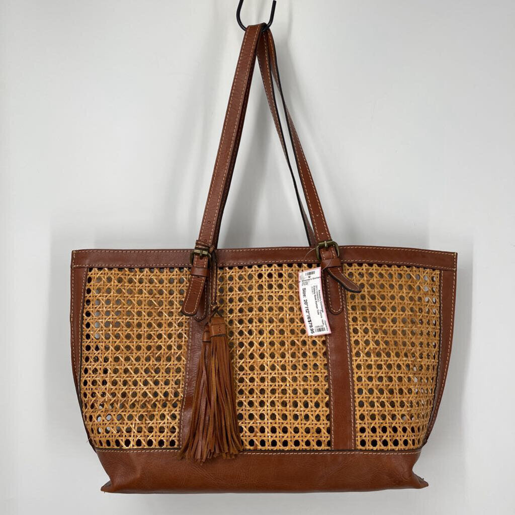 Patricia Nash Rattan Tote