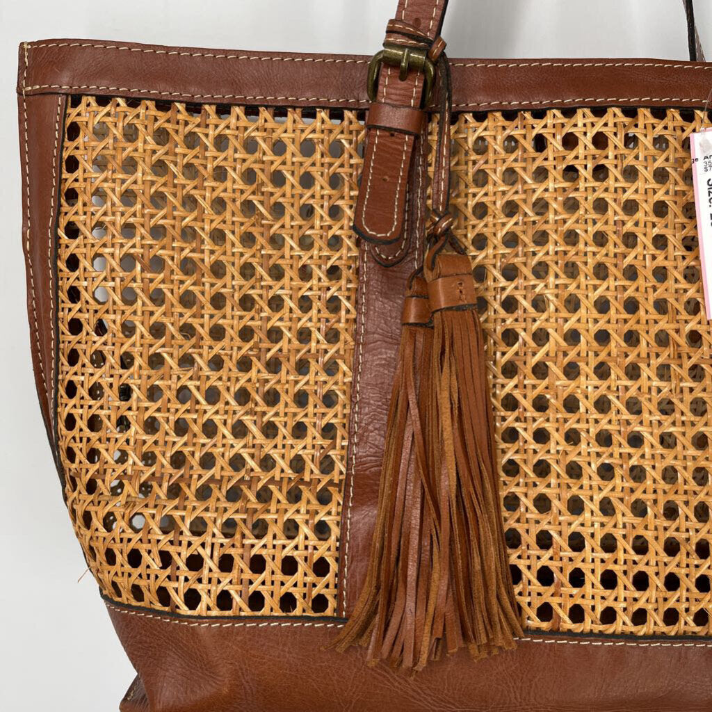 Patricia Nash Rattan Tote