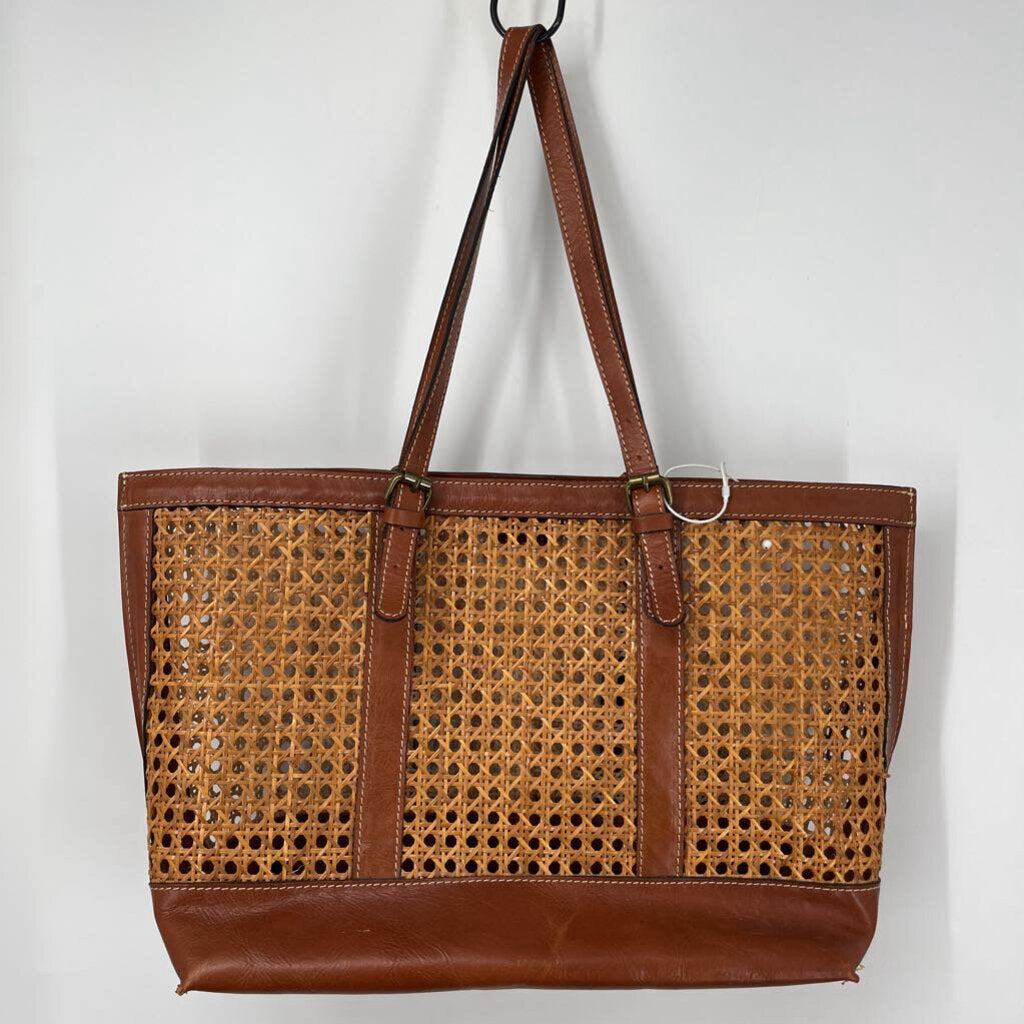 Patricia Nash Rattan Tote