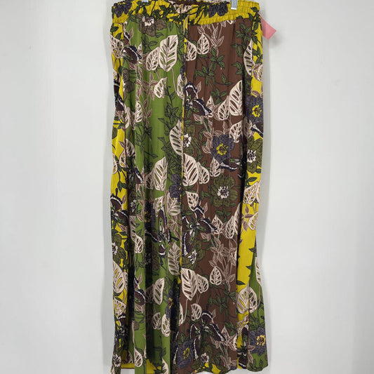 Johnny Was Silk Floral Pants
