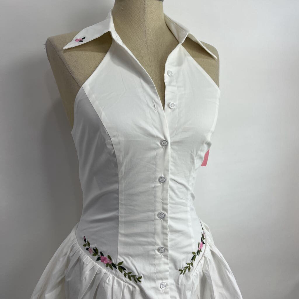 Miss Circle Halter Dress
