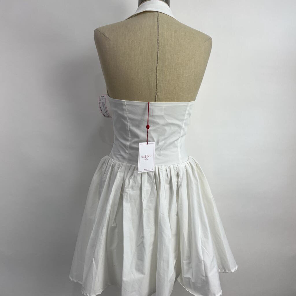 Miss Circle Halter Dress