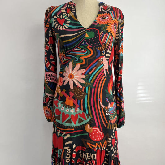 Farm Rio l/s maxi Dress