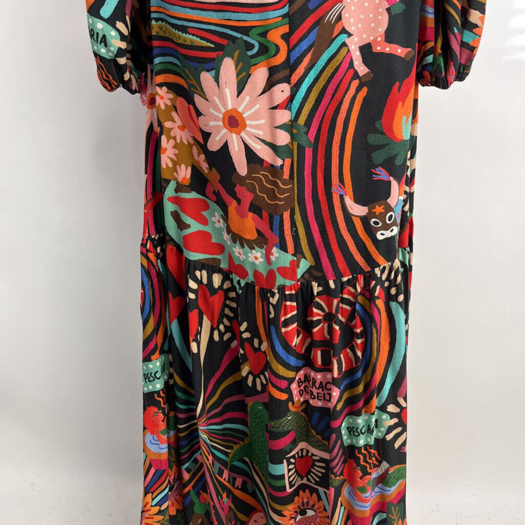 Farm Rio l/s maxi Dress