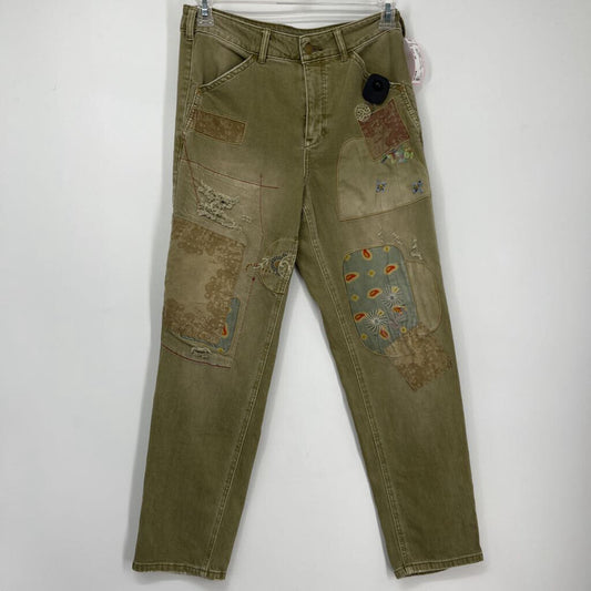 Pilcro Patched Jeans