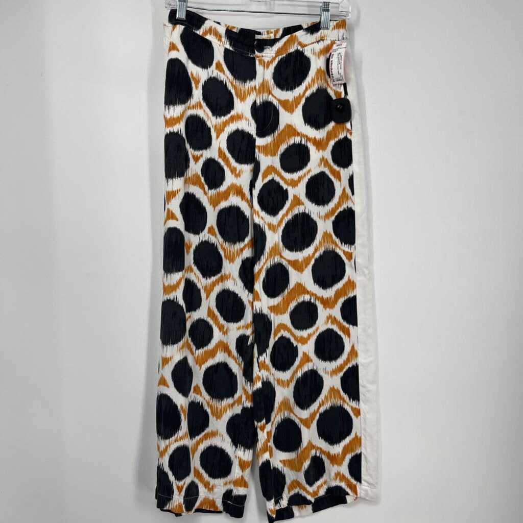 Mauve Dotted Print Pant